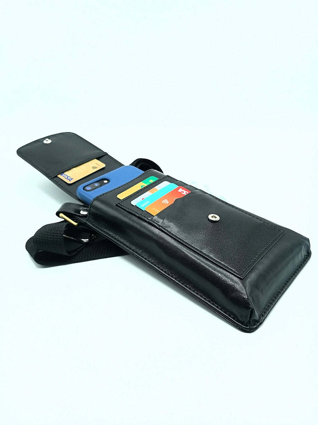 Multi Pocket Cross Body Bag